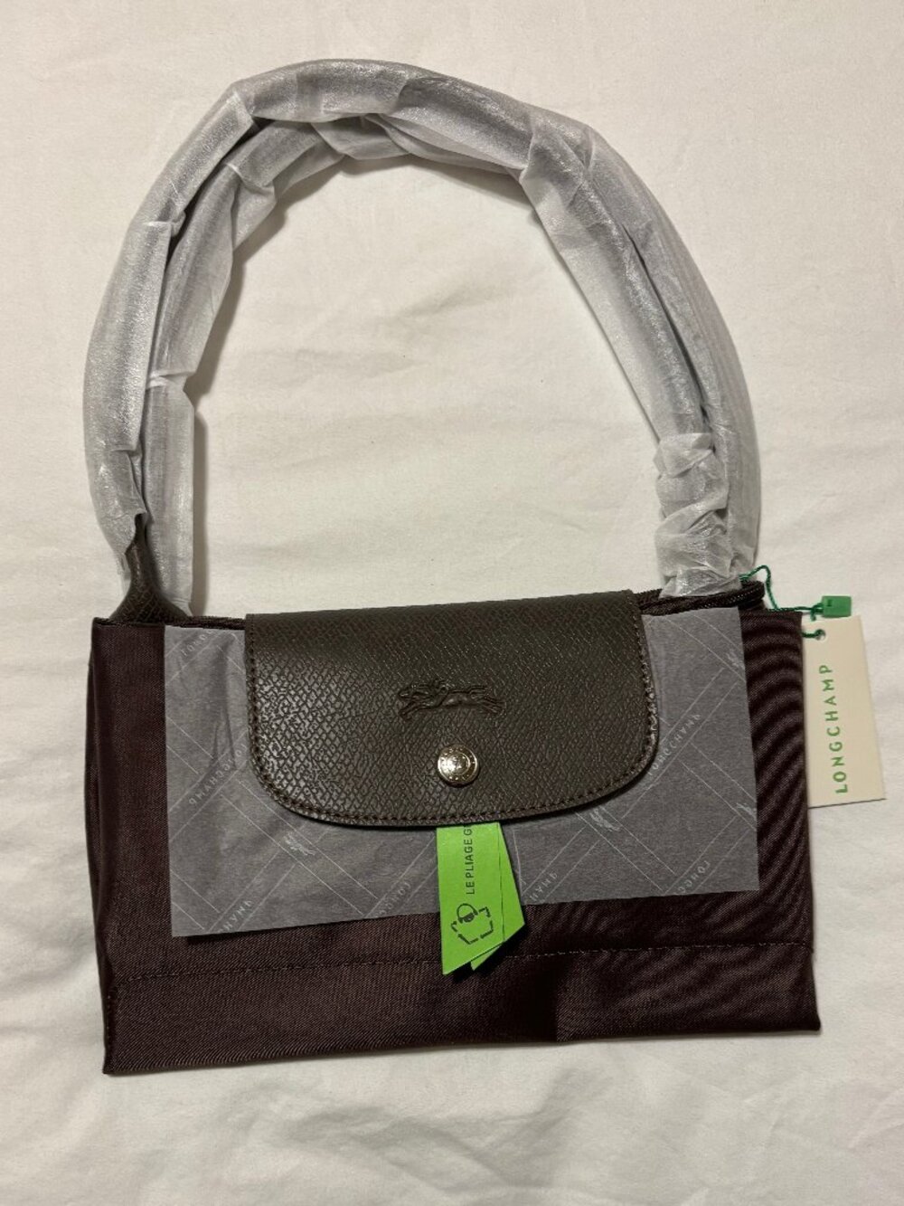 NWT Longchamp Le Pliage Handbag - Chocolate Brown